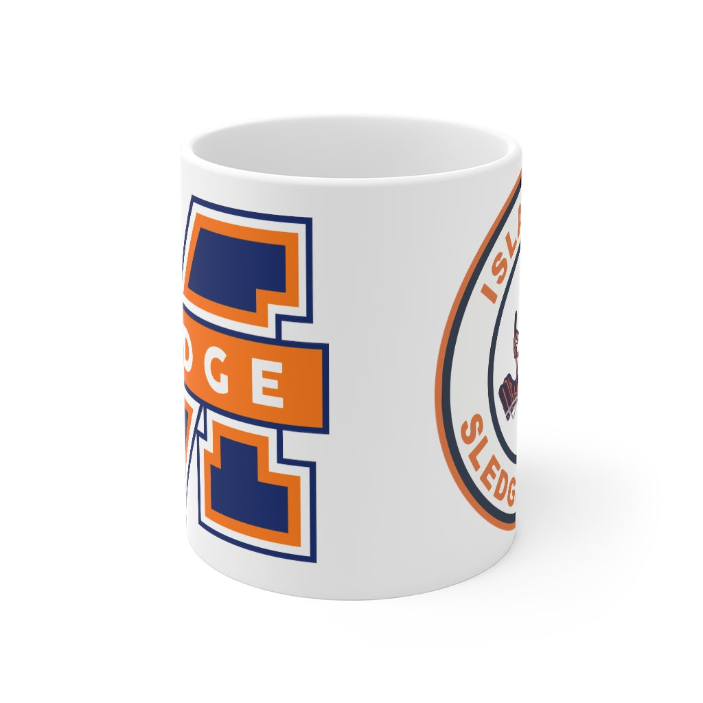 Double logo coffee mug (11oz)