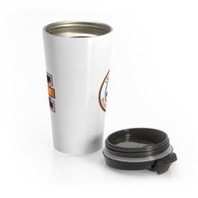 Load image into Gallery viewer, Islanders Double Logo Stainless Steel Travel Mug